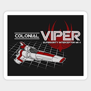 Colonial Viper Magnet